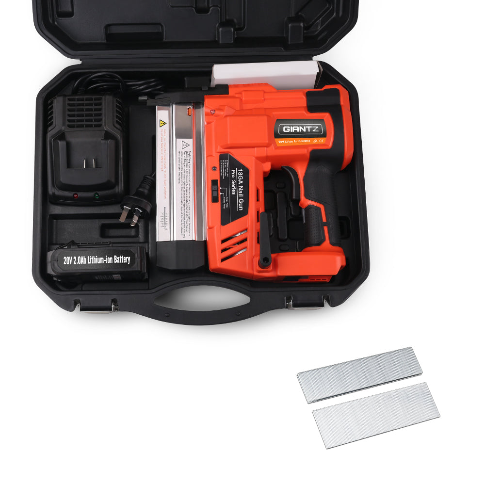 Giantz 2-in-1 Nail Gun with a Lithium Battery