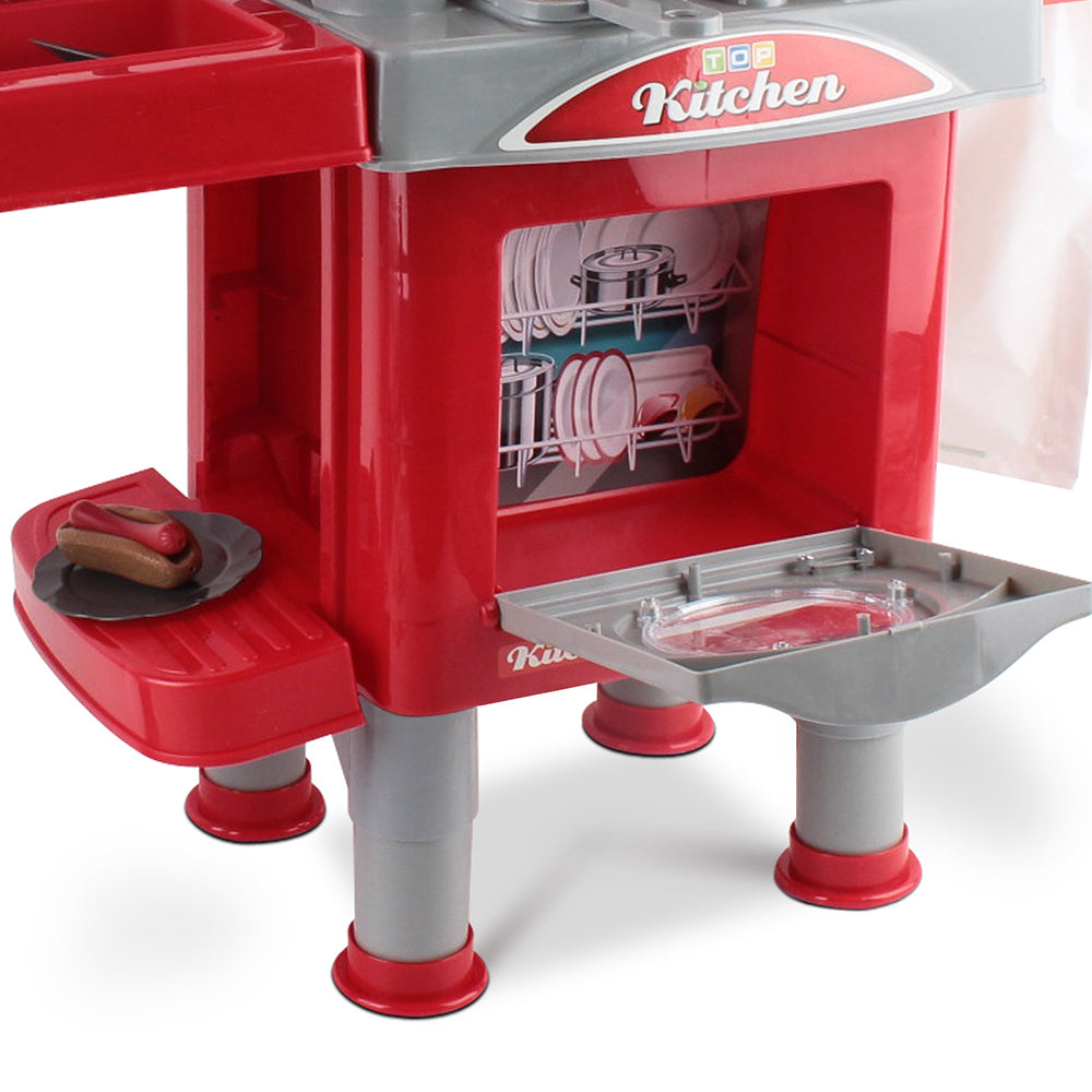Keezi Kids Mini Chef Cookware Set - Red