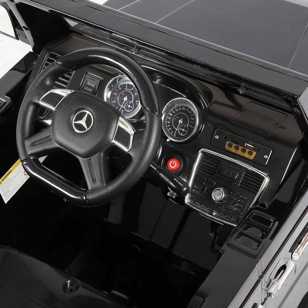 Kids Ride On Car MercedesBenz Licensed G65 12V Electric Black
