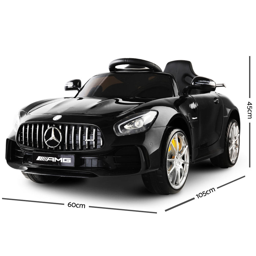 Kids Ride On Car MercedesBenz AMG GT R Electric Black