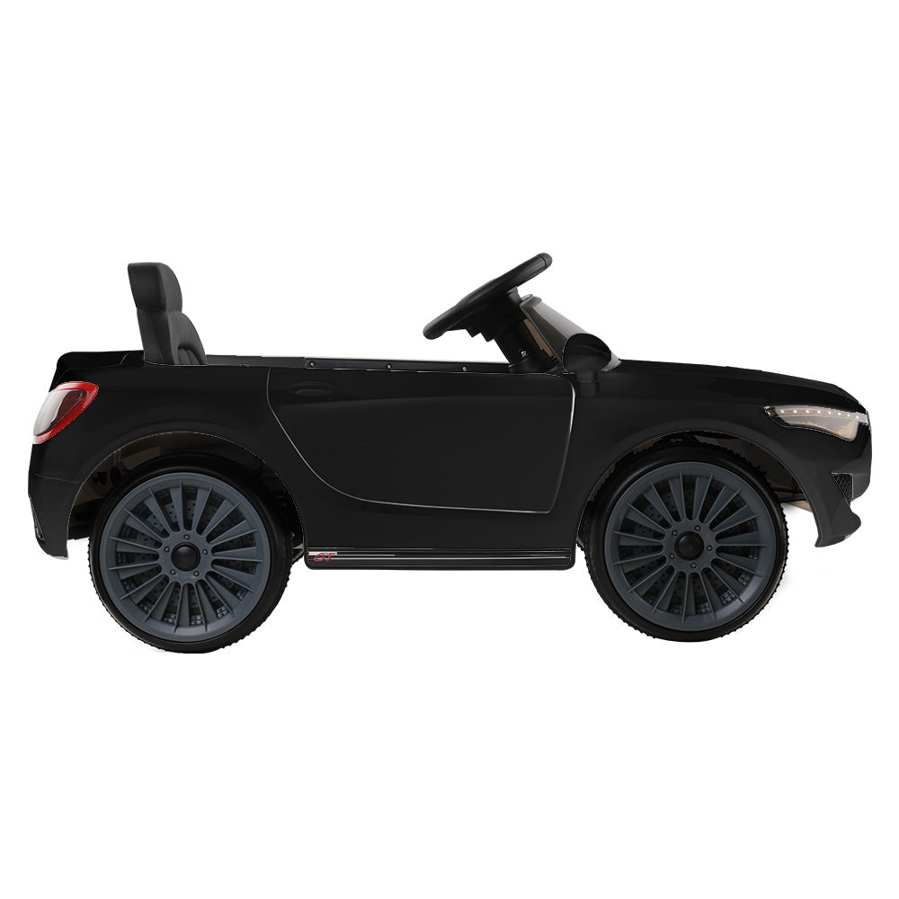 Rigo Kids Ride On Car Electric Toys 12V Battery Remote Control Black MP3 LED