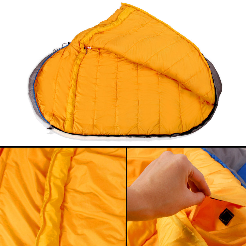 Weisshorn Extra Large Sleeping Bag - Blue & Grey