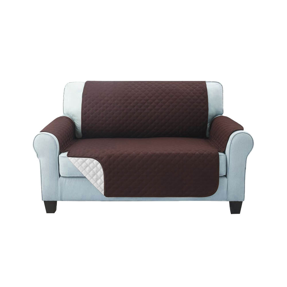 Artiss Sofa Cover Quilted Couch Covers Protector Slipcovers 2 Seater Coffee
