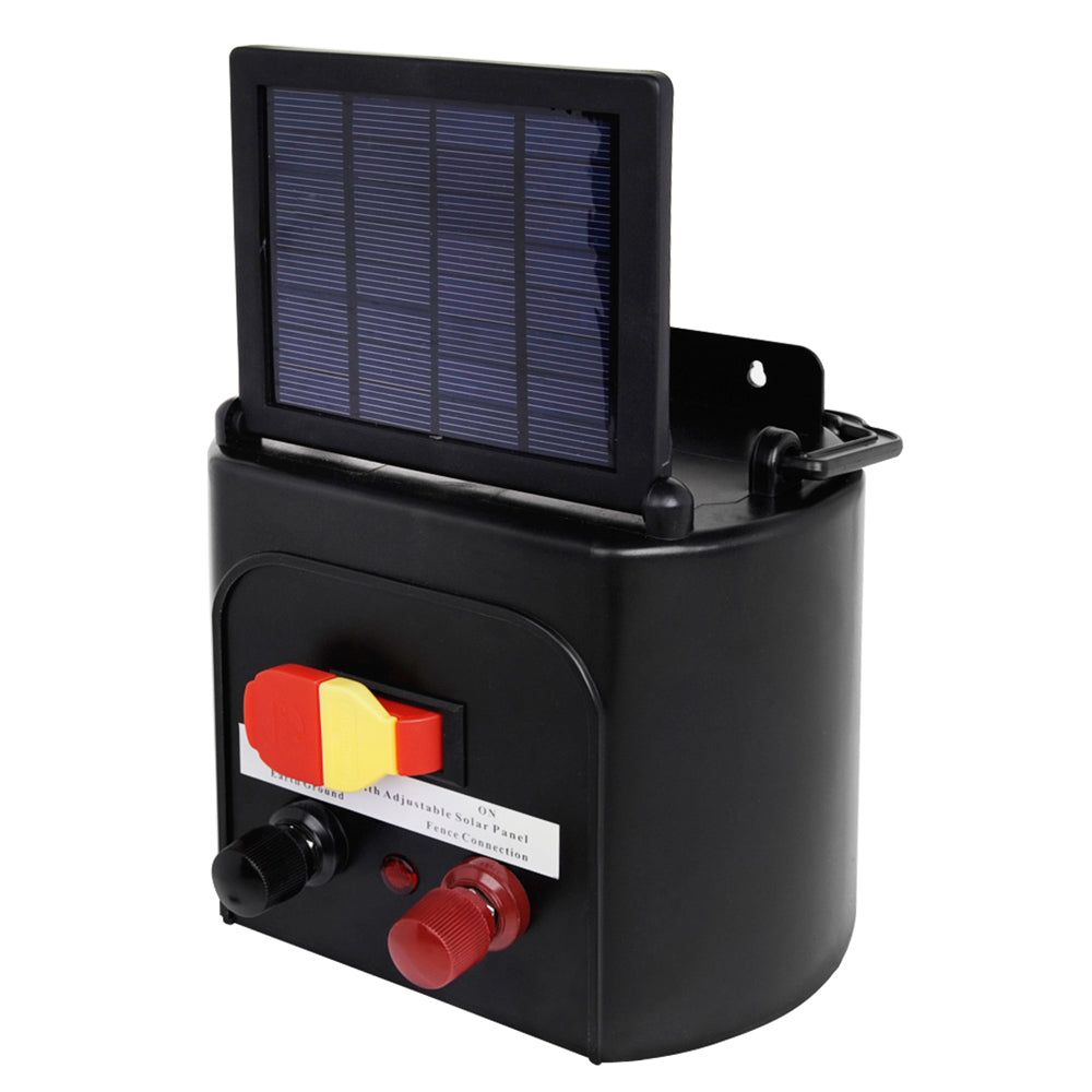 Giantz 3km Solar Electric Fence Charger Energiser
