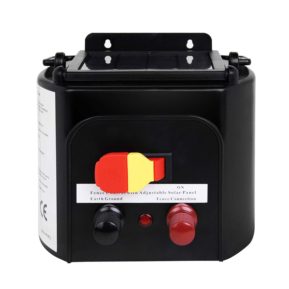 Giantz 8km Solar Power Electric Fence Charger Energiser