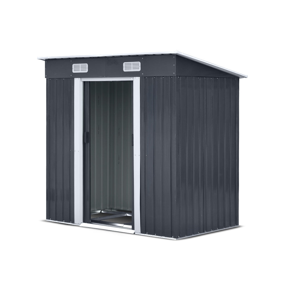 Giantz Garden Shed Outdoor Storage Sheds Tool Workshop 1.94x1.21M with Base