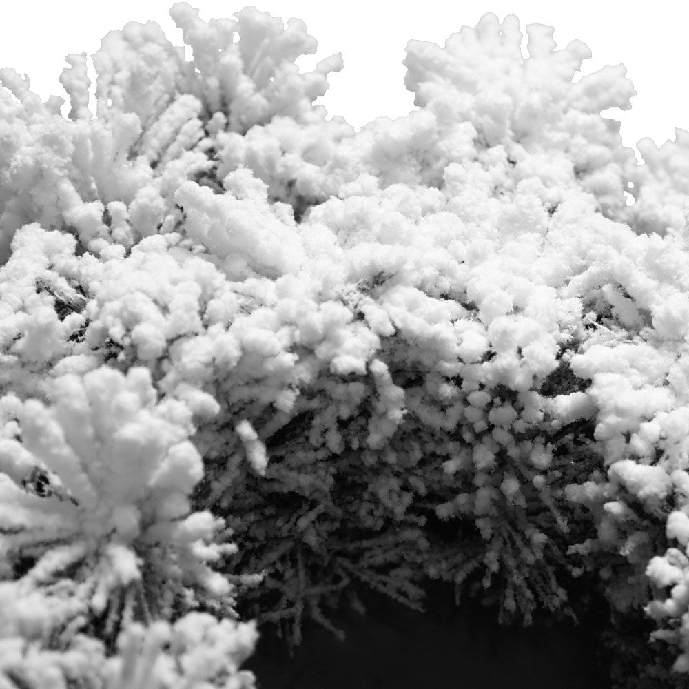 Jingle Jollys 60cm Christmas Snow Wreath