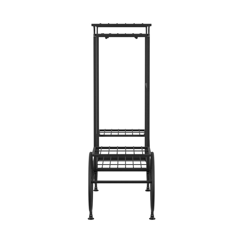 Artiss Plant Stand 6 Tier Iron 4 Wheeler