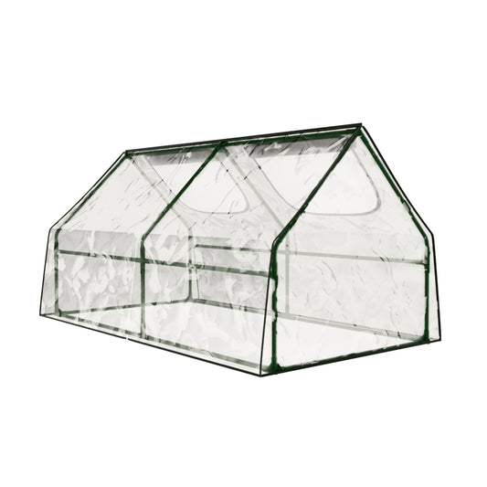 Green Fingers Greenhouse 1.8x0.9x0.9M Mini Green House Raised Garden Bed Planter Box