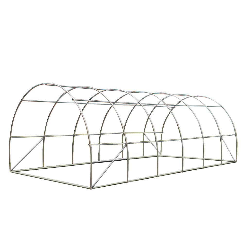 Green Fingers Greenhouse 6x3x2M Walk in Green House Tunnel Plant Garden Shed Dome