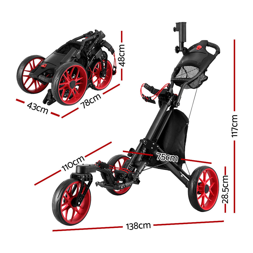 Foldable golf buggy on sale