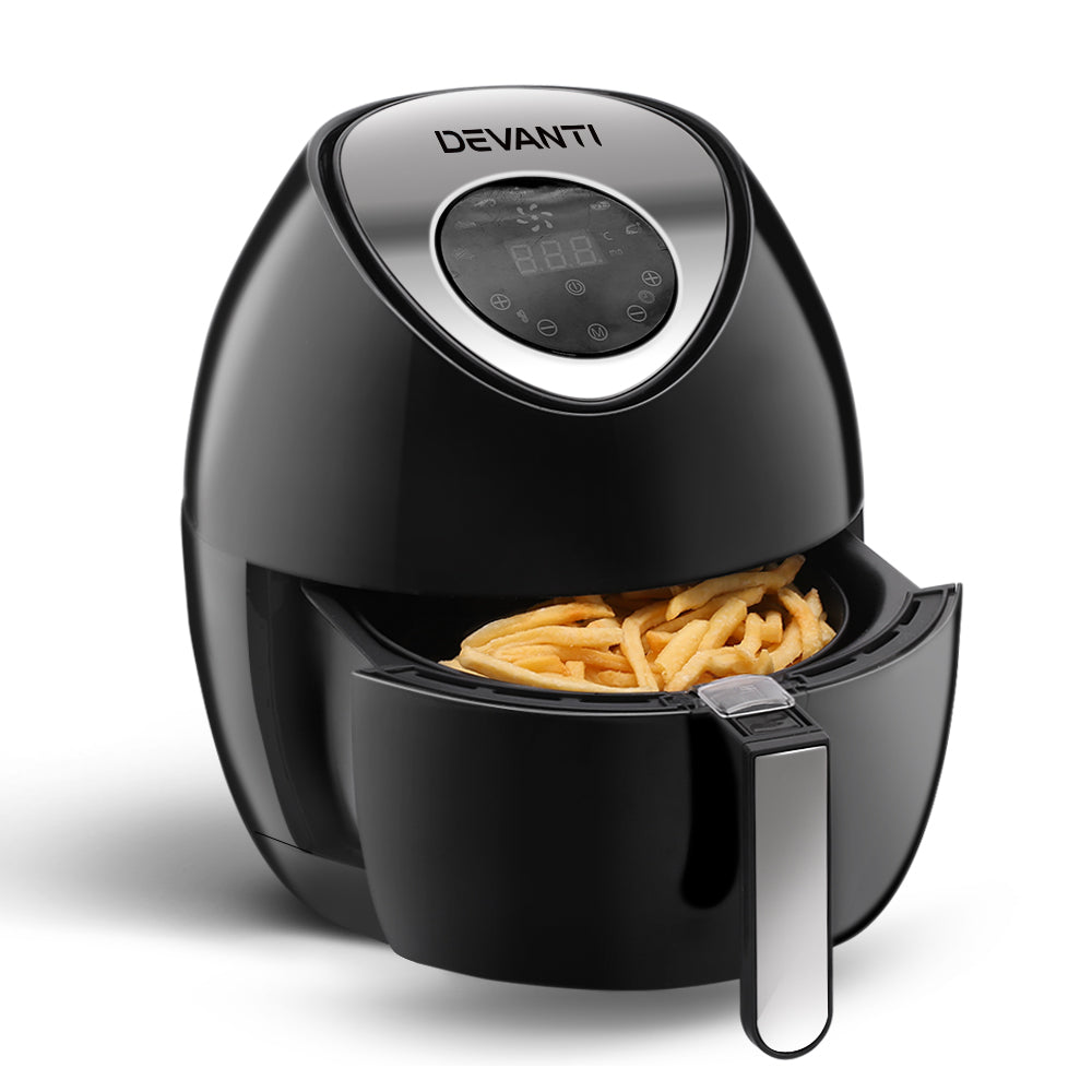 DEVANTi 4.5L LCD Air Fryer