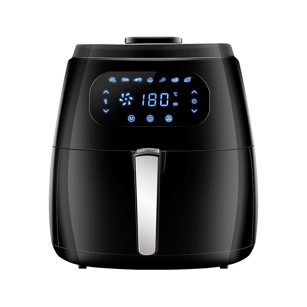 Devanti Air Fryer 8.5L LCD Digital Oil Free Deep Frying Cooker Accessories Rack