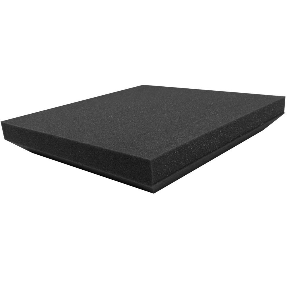 Set of 20 Flat Ceiling Acoustic Foam - Black