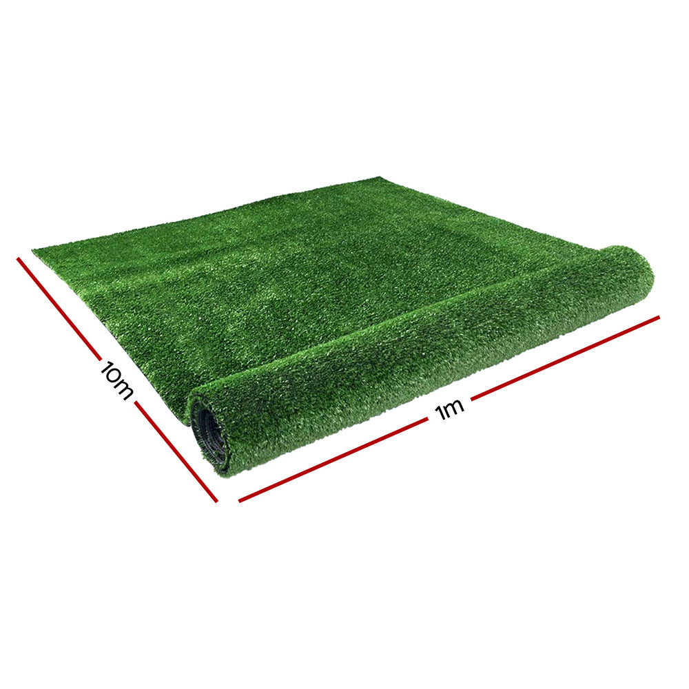 Primeturf Artificial Grass Synthetic 20 SQM Fake Lawn 17mm 1X10M