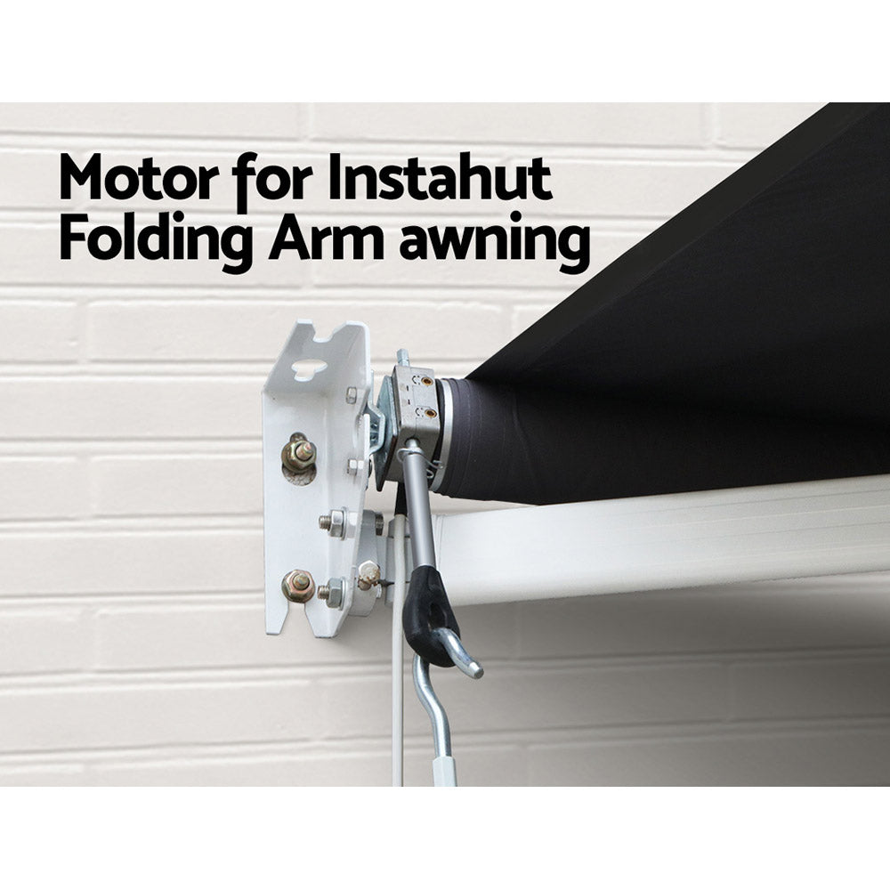 Instahut Replacement Motor w/ remote for Retractable Folding Arm Awning Marquee