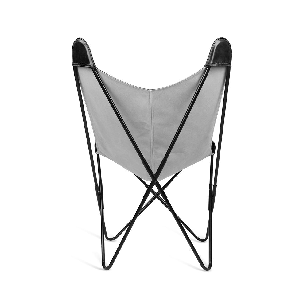 Artiss PU Leather Butterfly Chair - Black