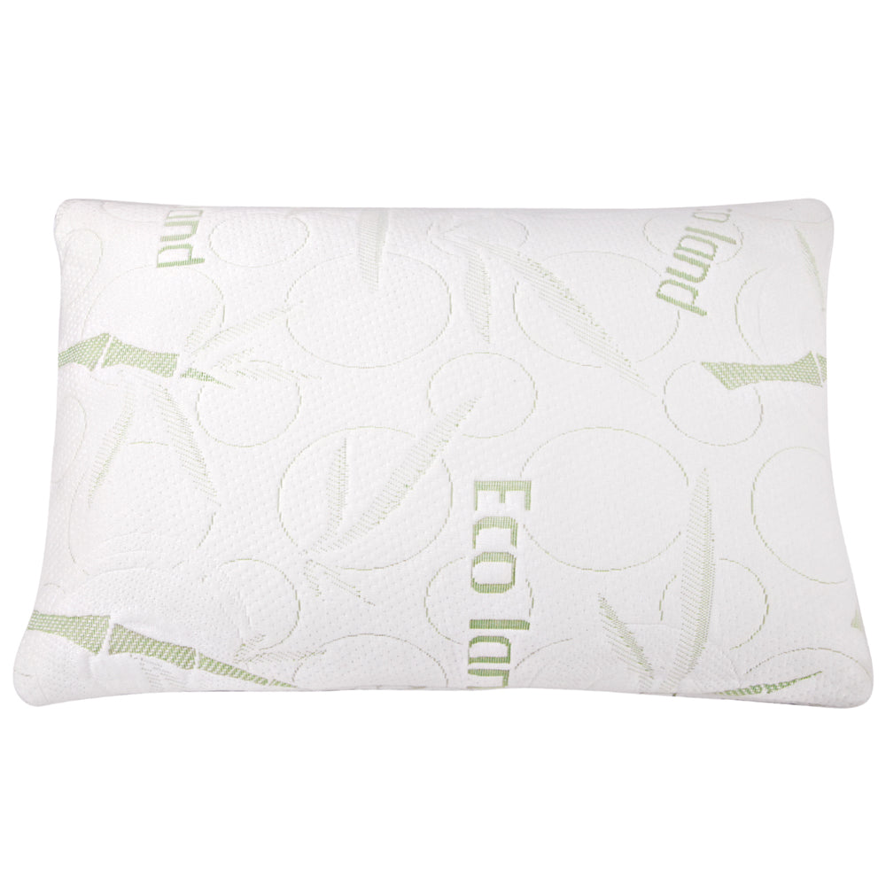 Giselle Bedding Set of 2 Bamboo Pillow with Memory Foam