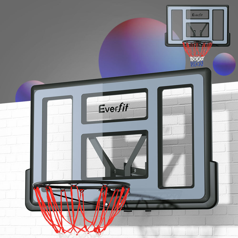 Everfit Basketball Hoop 43" Wall Mounted Backboard Pro Sports Indoor Outdoor