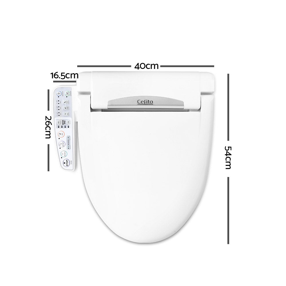Electric Toilet Bidet - White