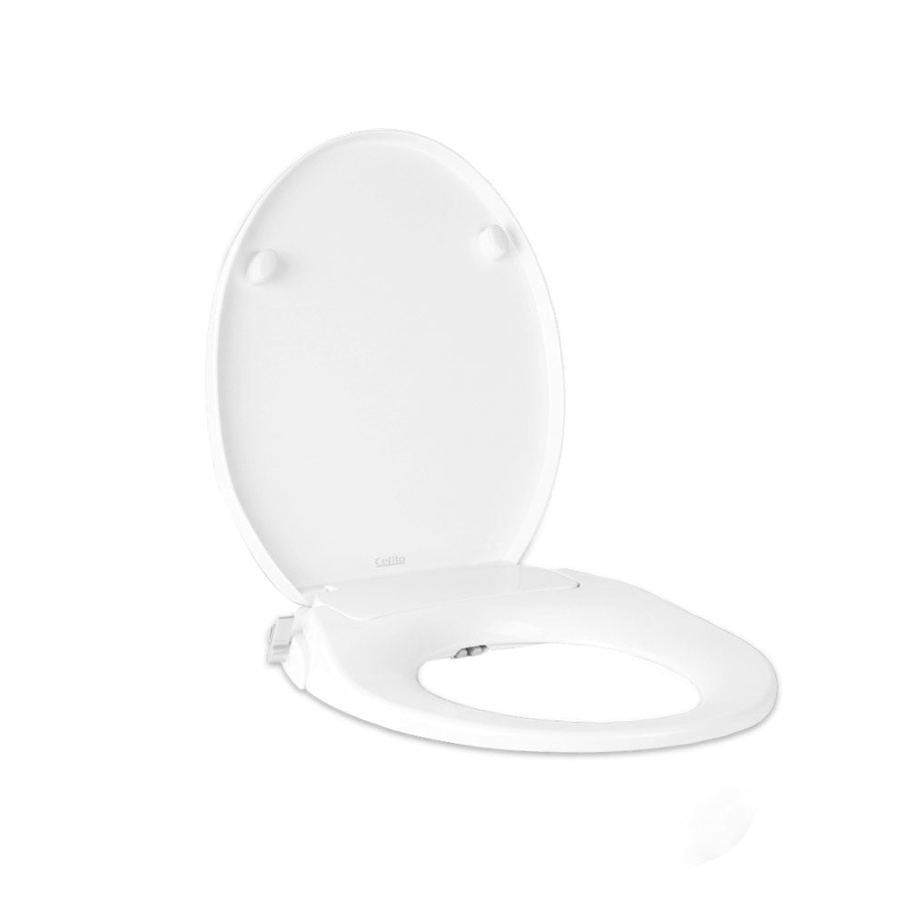 Non Electric Bidet Toilet Seat - White