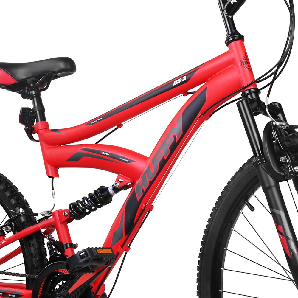 Huffy 26inch DS-3 Mountain Bike Suspension Unisex Mens Womens Bicycle Shimano 18-speed