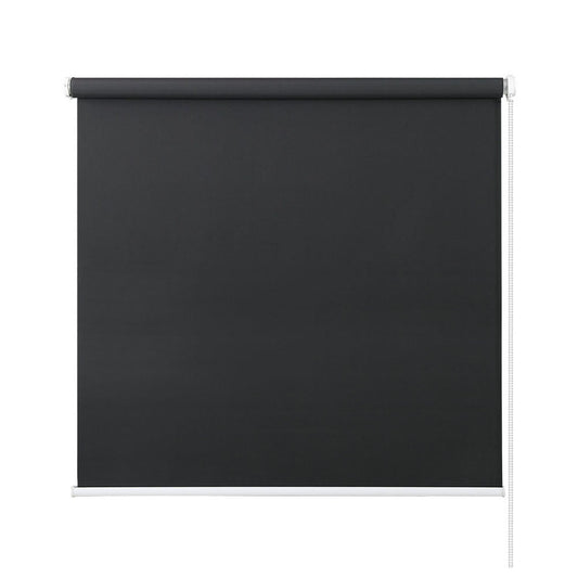 Roller Blinds Blockout Blackout Curtains Window Modern Shades 0.9X2.1M DarkGrey