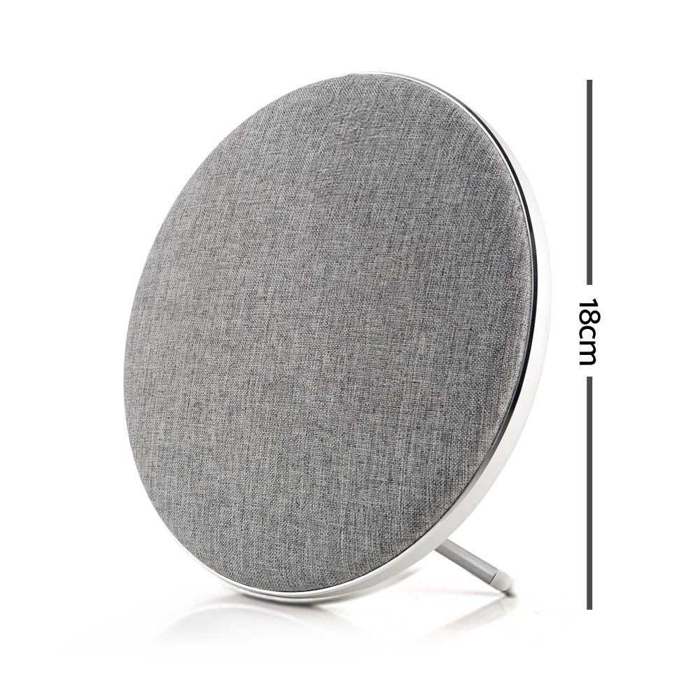 Jonter Desktop Wireless Bluetooth Speaker - Silver