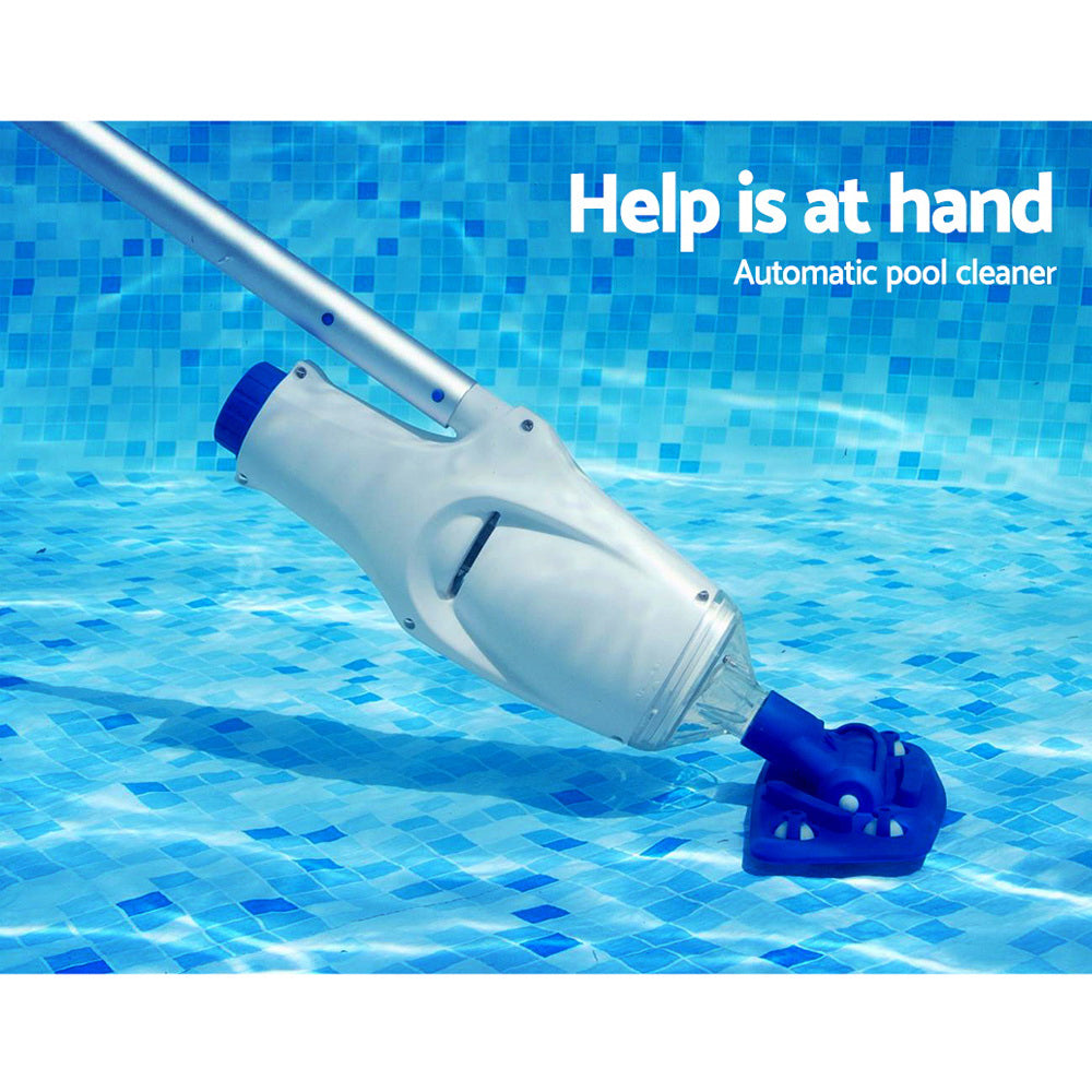 Bestway Automatic Pool Cleaner Vacuum Sucker Cordless With Pole Rechargeable