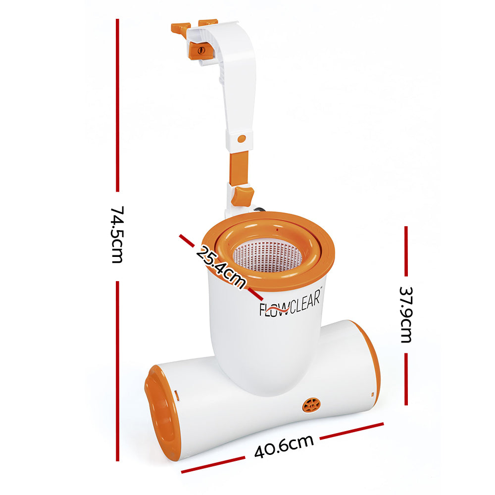 Bestway Skimatic Filter Pump Skimmer Combo Surface Flowclear Pools 2,574L/H