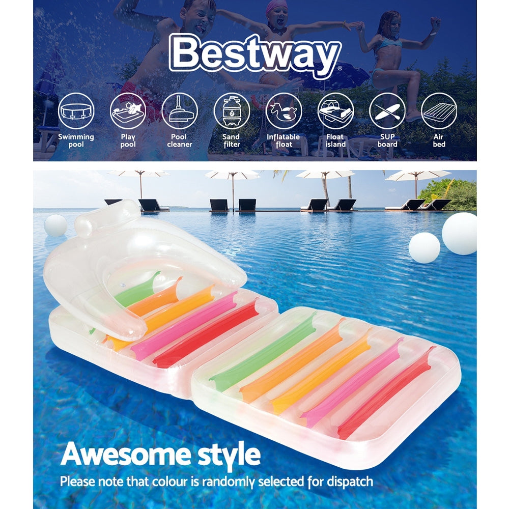 Bestway Floating Inflatable Float Floats Floaty Pool Bed Seat Toy Play Lounger