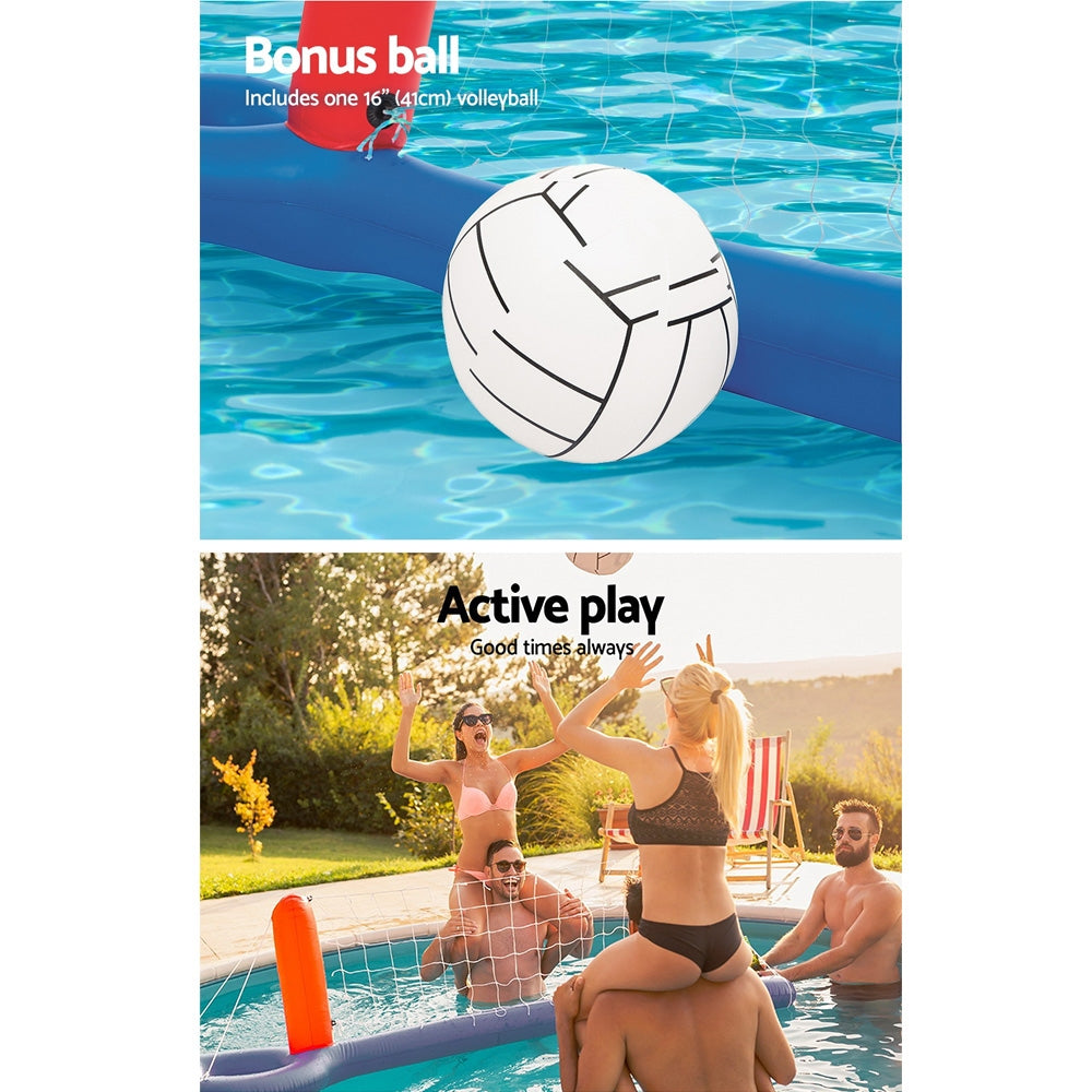 Bestway Inflatable Pool Volleyball Set & Ball Floating Swimming Pool Game Toy