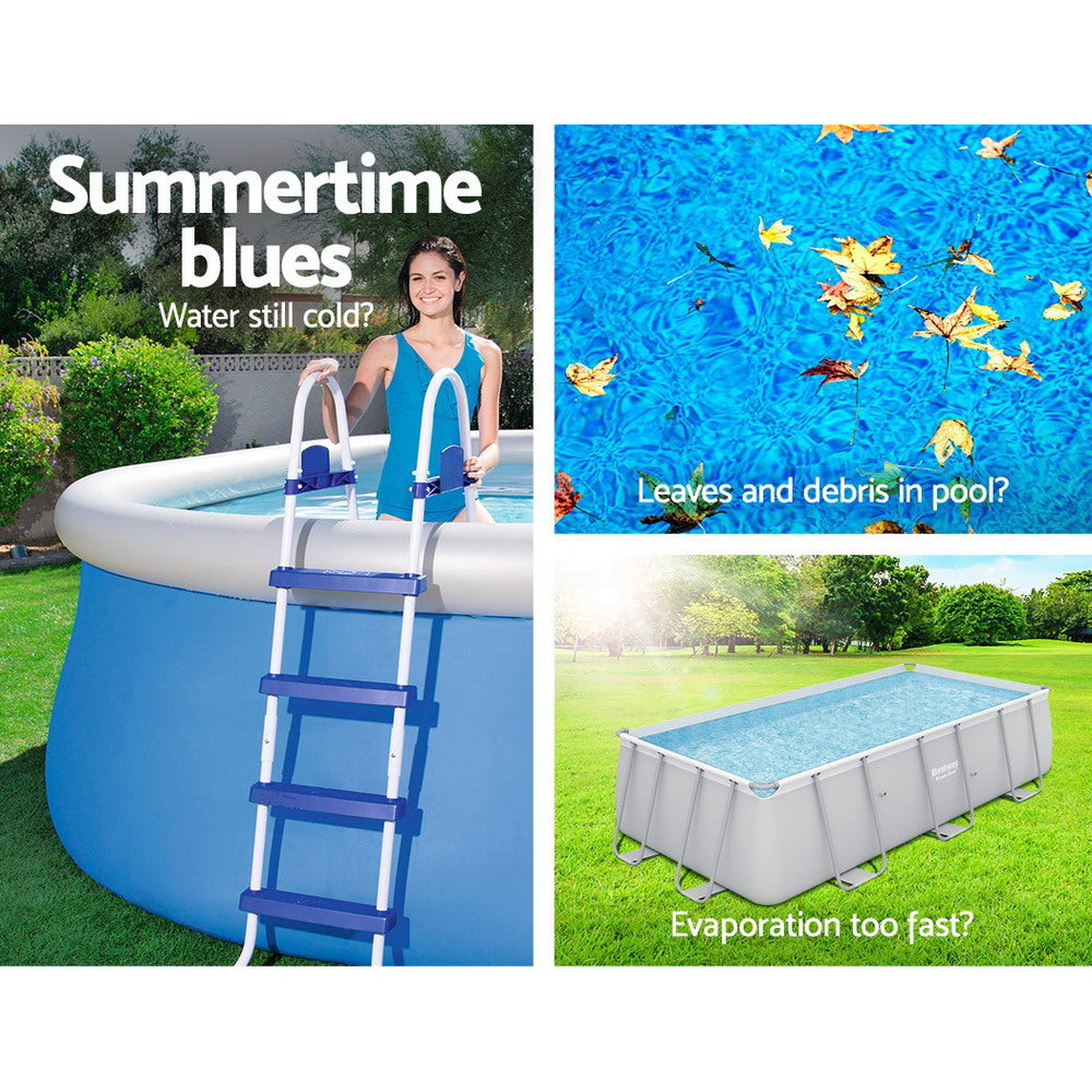 Bestway 4.57m Swimming Pool Cover For Above Ground Pools LeafStop