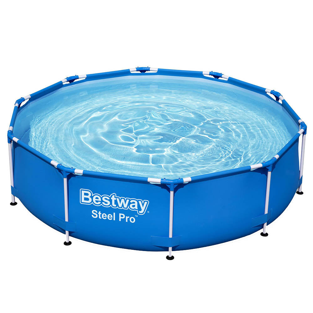 Bestway Swimming Pool Above Ground Pools Filter Pump Powewr Steel Frame