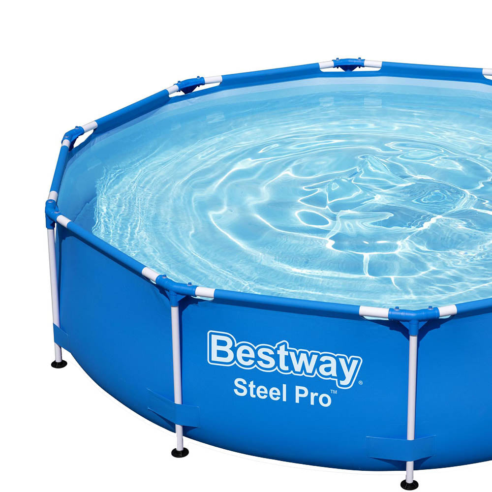 Bestway Swimming Pool Above Ground Pools Filter Pump Powewr Steel Frame