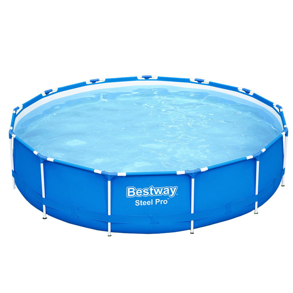 Bestway Swimming Pool Above Ground Filter Pump Steel Proâ„¢ Frame Pools 3.69M