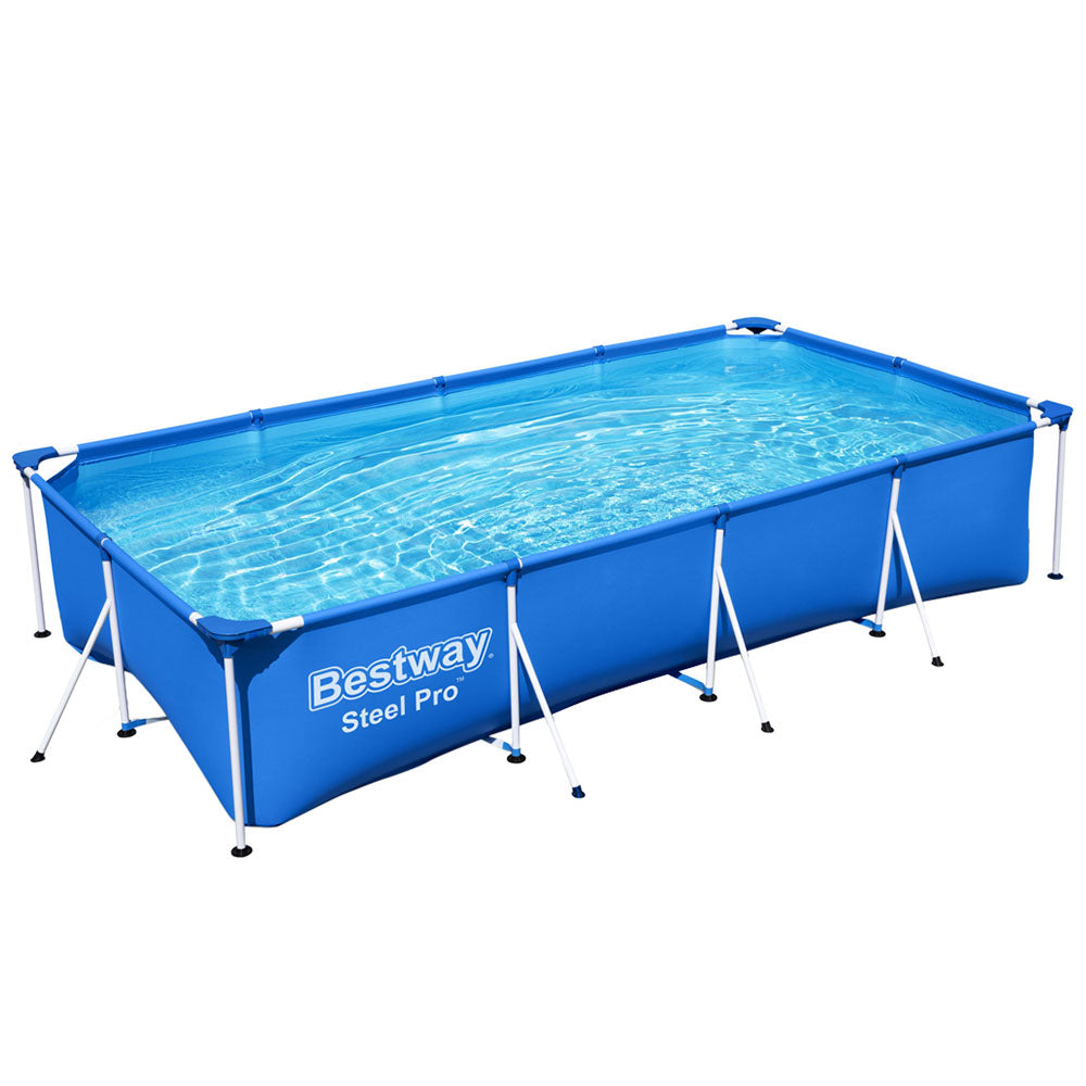 Bestway Swimming Pool Above Ground Heavy Duty Steel Proâ„¢ Frame Pools 4M