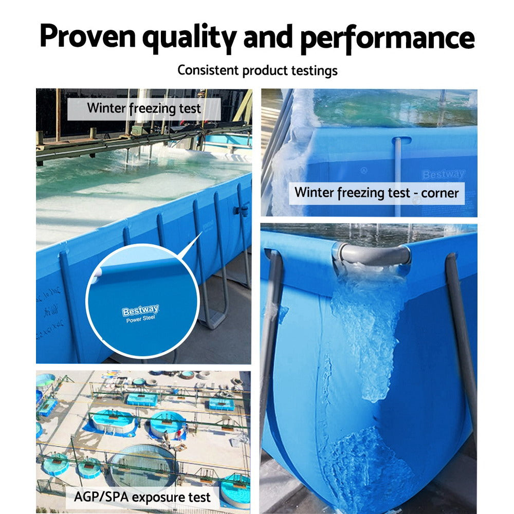 Bestway Above Ground Swimming Pool 305x76cm Fast Set Pool Family