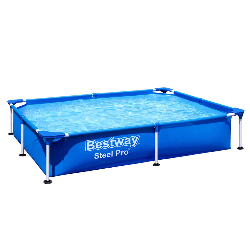 Bestway Swimming Pool Above Ground Frame Pools Outdoor Steel Pro 2.2 X 1.5M