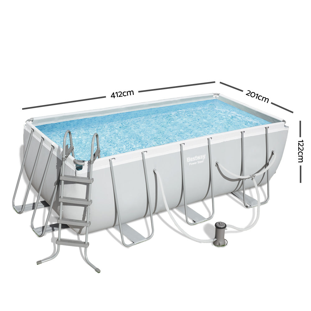 Bestway Power Steel Rectangular Frame Pool