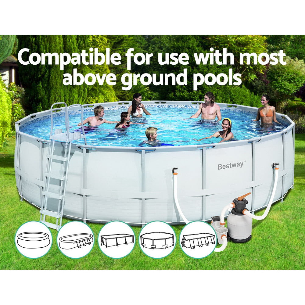 Bestway 1000GPH Flowclearâ„?Sand Filter Swimming Above Ground Pool Cleaning Pump