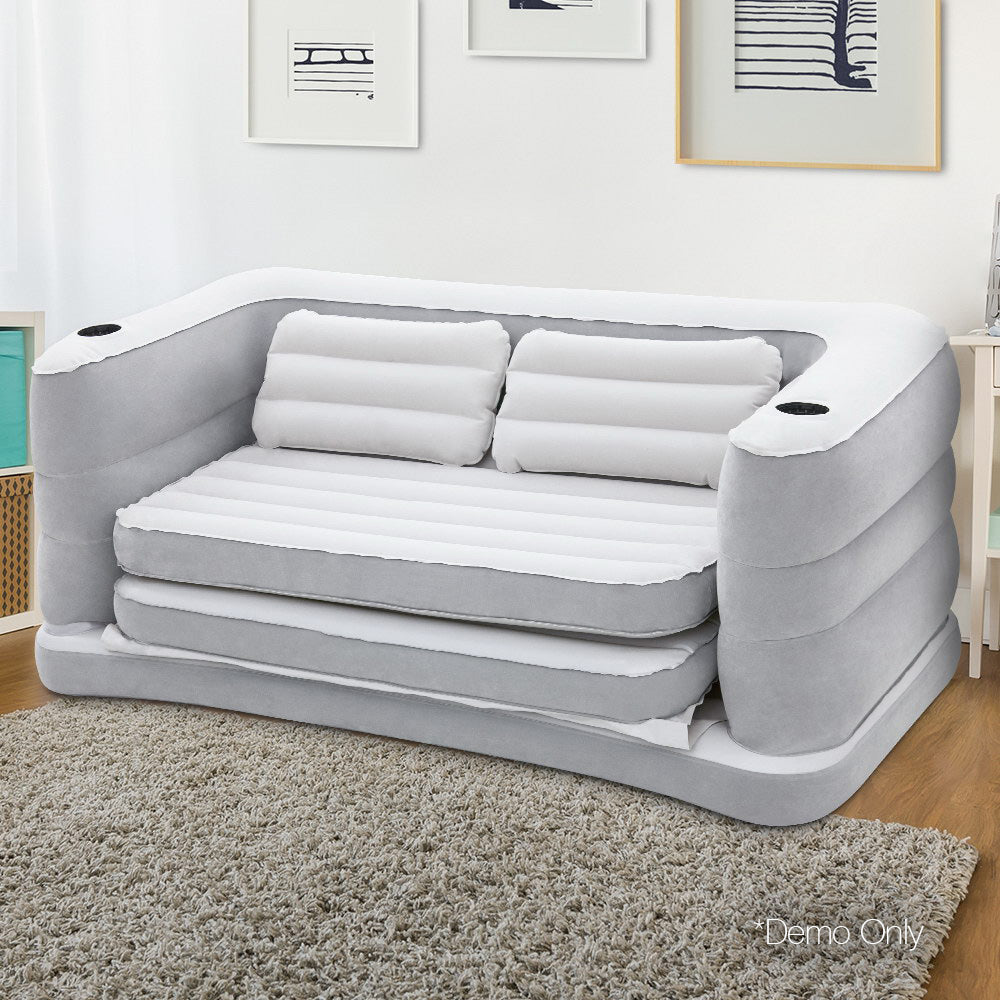 Bestway 2 in 1 Inflatable Sofa Bed - Grey