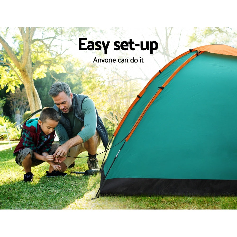 Bestway Camping Tent Family Hiking Canvas Beach Tent Three Person