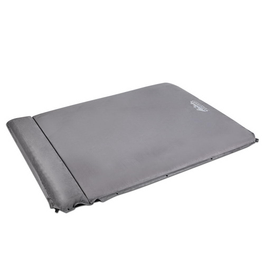 Weisshorn Double Size Self Inflating Mattress - Grey