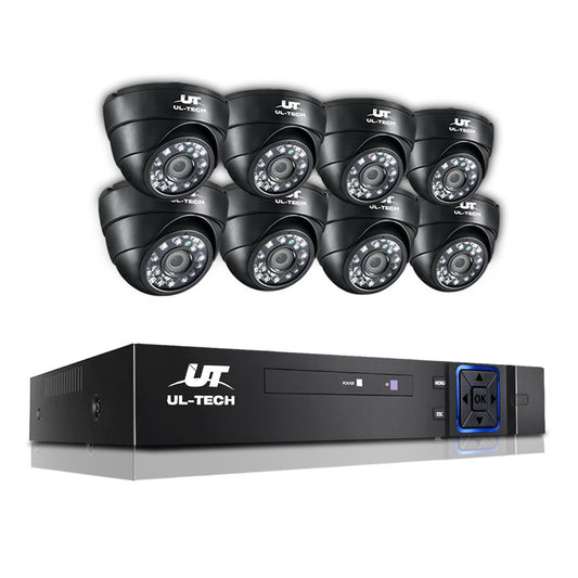 UL Tech 1080P 8 Channel HDMI CCTV Security Camera 