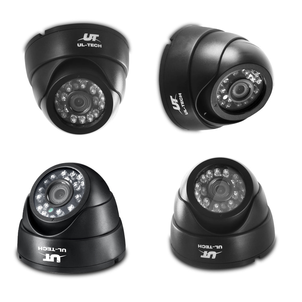 UL-tech CCTV Camera Home Security System 8CH DVR 1080P IP 8 Dome Cameras Long Range