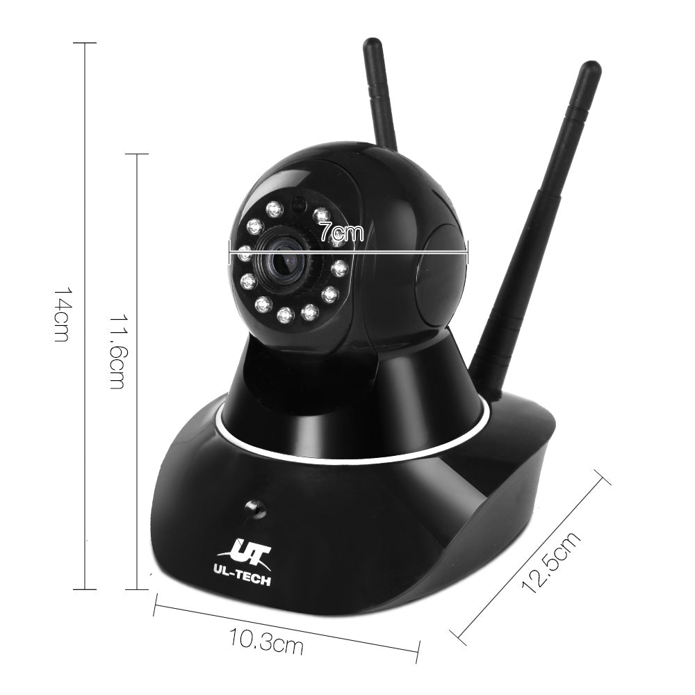 UL Tech 1080P WIreless IP Camera - Black