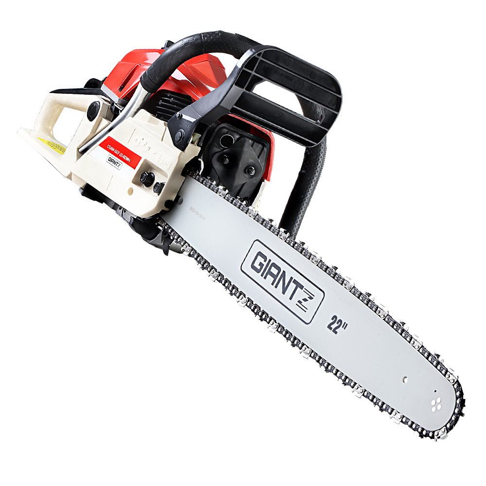 GIANTZ 75CC Petrol Commercial Chainsaw Chain Saw Bar E-Start Pruning