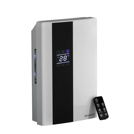 Devanti 2000ml Portable Dehumidifier Air Dryer Purifier Home Moisture Absorber