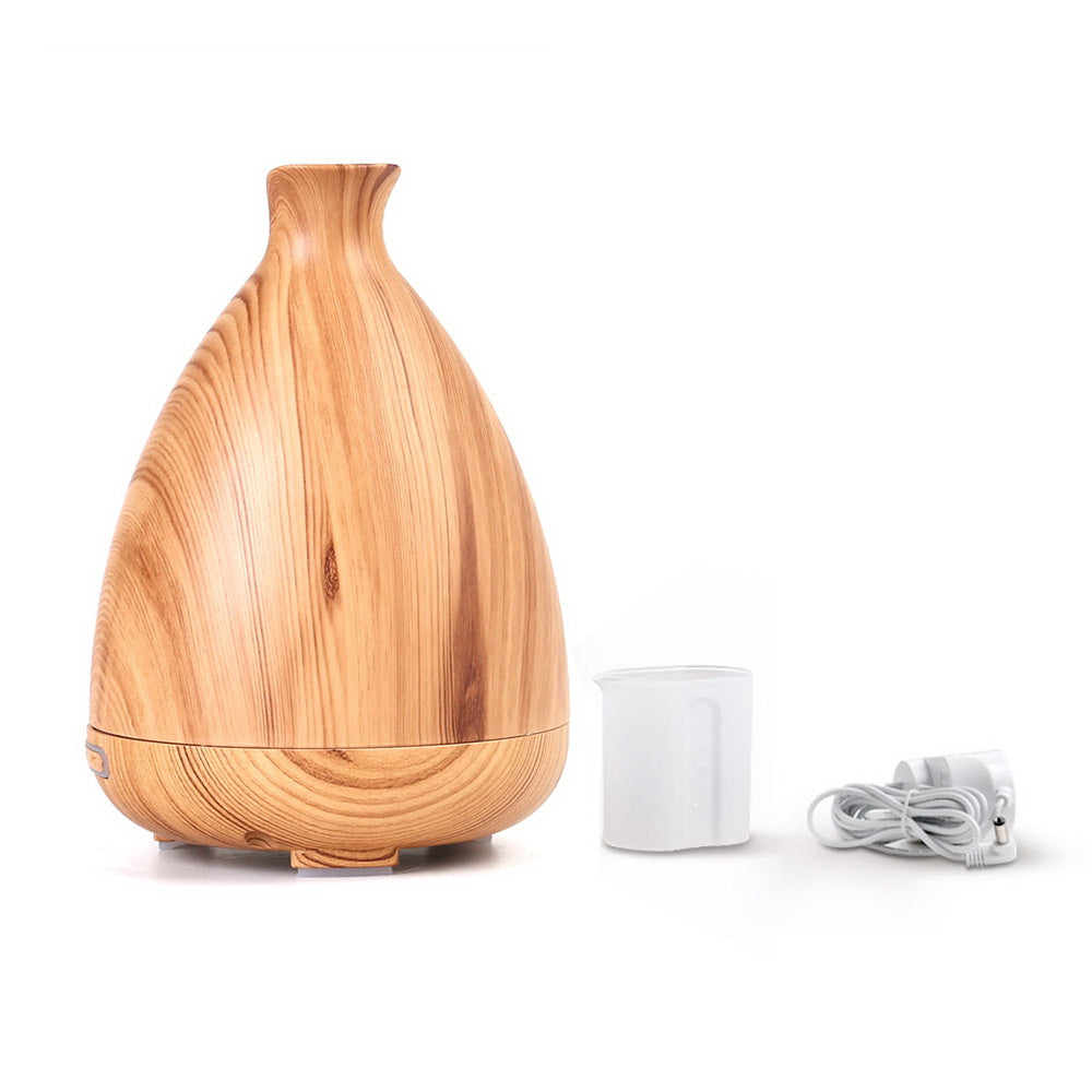 DEVANTI Aroma Diffuser Air Humidifier Light Wood Grain 120ml